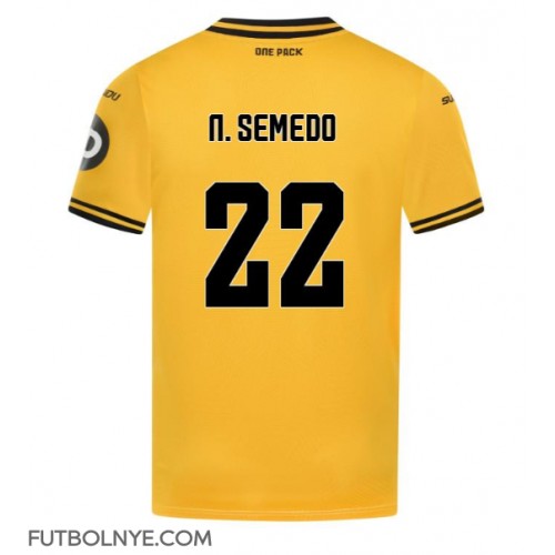 Camiseta Wolves Nelson Semedo #22 Primera Equipación 2024-25 manga corta